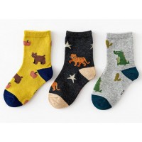 嬰兒/童裝襪子 - Jungle Animals